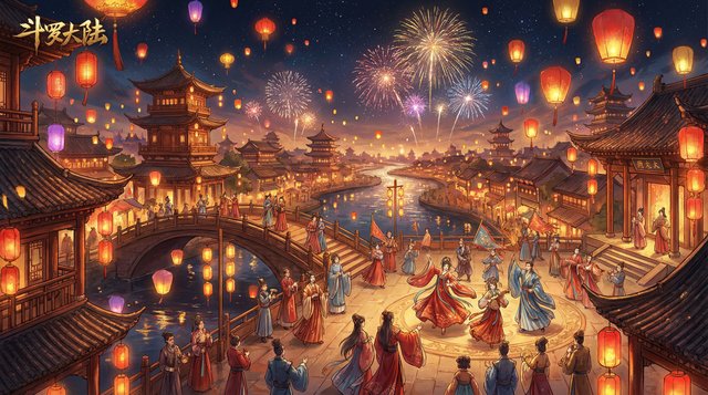陈美娇节日视频：灯火阑珊